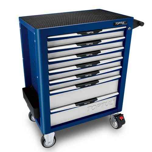 Тележка для инструментов на колесах TOPTUL (Pro-Plus) 7 секций (синяя) TCAL0704 Одесса