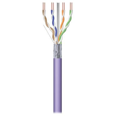 Кабель мережевий Kingda UTP 305м, cat 5e, CU, 4 pairs, 24AWG, LSZH, violet (KDUT8001-LSZH) Вінниця - фото 1