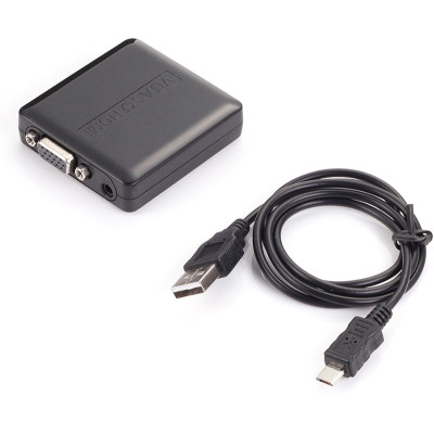 Конвертор HDMI to VGA + R/L (HDCVGA02-M) PowerPlant (CA911493) Вінниця - фото 2