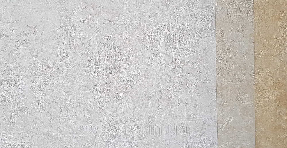 Шпалери вініл на флізеліні Caselio 0.53х10 Beton 2 під штукатурку структурні бежеві матові різні відтінки Київ - фото 3