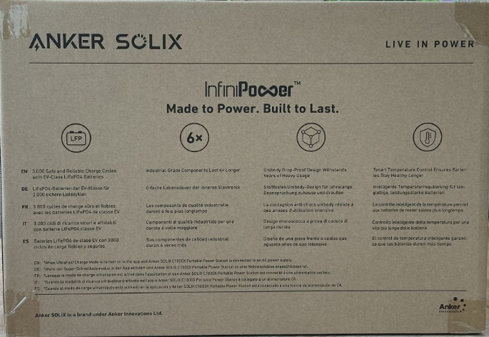 Зарядна станція Anker SOLIX C1000 / C1000X Нова Харків - фото 5