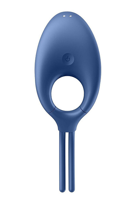Ерекційне віброкільце-ласо Satisfyer Swordsman Blue, міцна фіксація, 10 режимів, потужний мотор Sex Aura Київ - фото 5