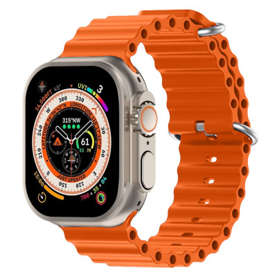 Ремінець до смарт-годинника Armorstandart Ocean Band для Apple Watch 49/46/45/44/42 (Series 1-3) Orange (ARM81039) Вінниця - фото 2