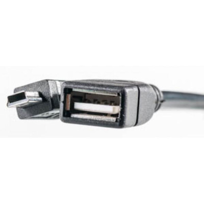 Перехідник USB 2.0 Mini 5P to AF OTG 0.1m PowerPlant (KD00AS1234) Вінниця - фото 1