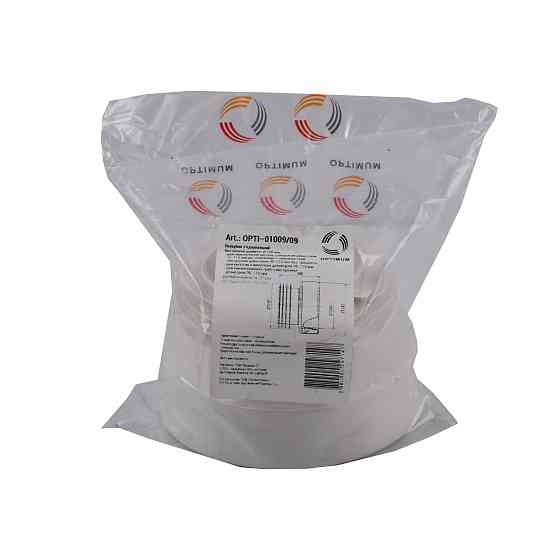 Патрубок OPTIMUM з'єднувальний з приєдн.розміром 110мм OPTI 01009/09 Київ