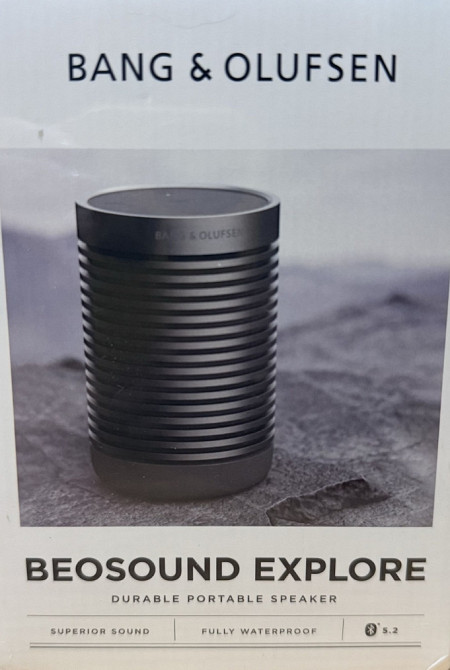 Портативна акустика Bang & Olufsen Beosound Explore Black Anthracite. Киев - изображение 1