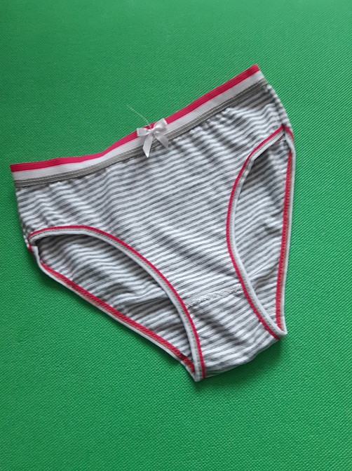 Красные трусы в полоску 46 размер, 95% cottone, 5% эластан Киев - изображение 1