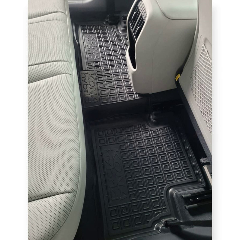 Килимки Хюндай kona (hybrid) 2023 -> борт 2,5 см, з перемичкою салону Мукачево - фото 2