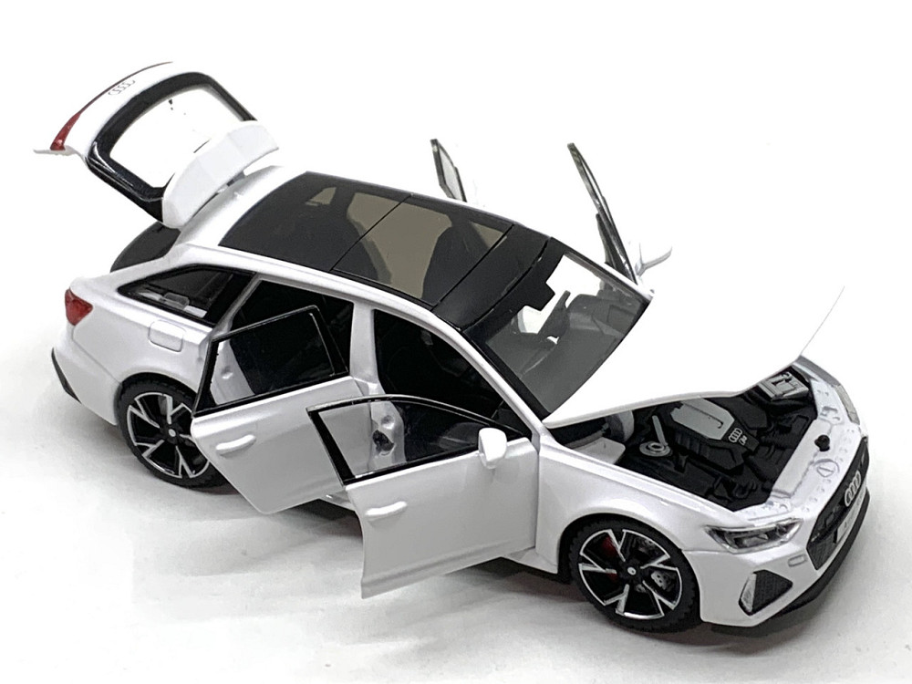 Машина TK Union Group Ауді A6 металопластик 1:32 звук світло інерція Біла (ТК-10206) Чернігів - фото 8