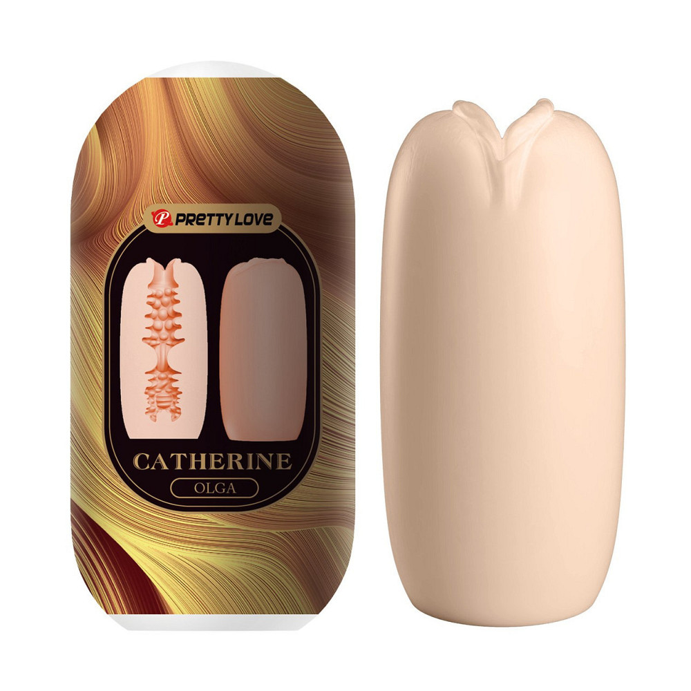 Мастурбатор яйце Pretty Love Catherine - Olga Beige, BI-014932-4-3 Sex Aura Київ - фото 1