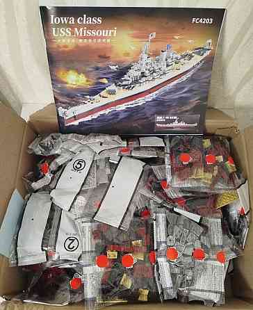Конструктор Військовий корабель Міссурі(2228 деталей) Харків