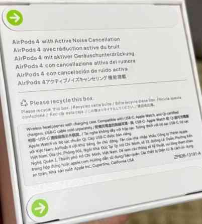 Новенькі Apple AirPods 4 ANC Чек Гарантія! Харьков