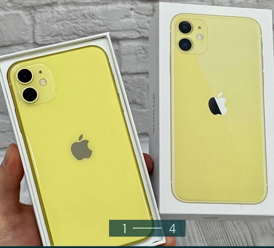 Айфон: iPhone 11, Yellow 128Gb. Neverlock. Київ - фото 1