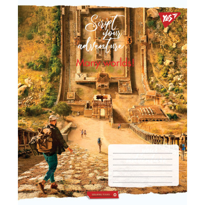 Тетрадь Yes А5 Many worlds! 96 листов, линия (766508) Винница - изображение 3