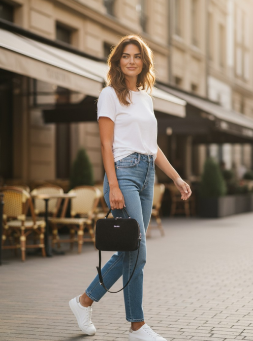 Замшева жіноча міні сумка на плече стиль ZARA чорна, маленька сумочка натуральна замша Зара ( 27691 ) Харків - фото 10