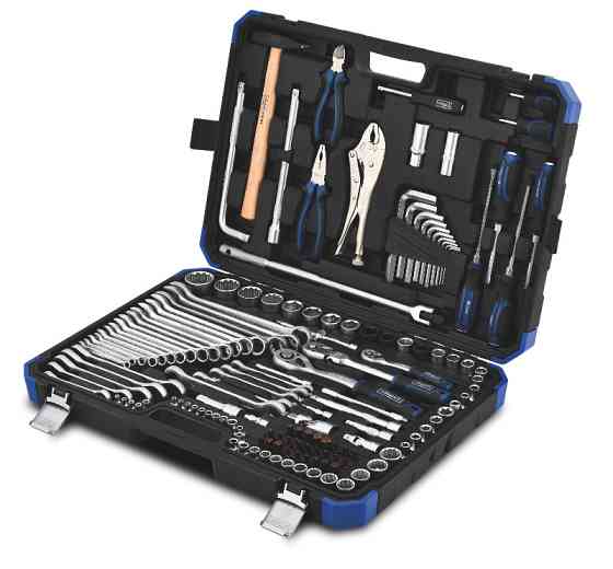 Набір інструментів, 1/2", 3/8", 1/4" (142 + 6 предметів) SCHEPPACH SCH-41421-5 GOLD Одеса