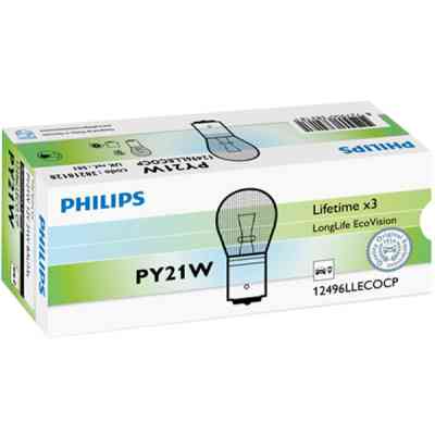 Автолампа Philips 21W (12496 LLECO CP) Винница