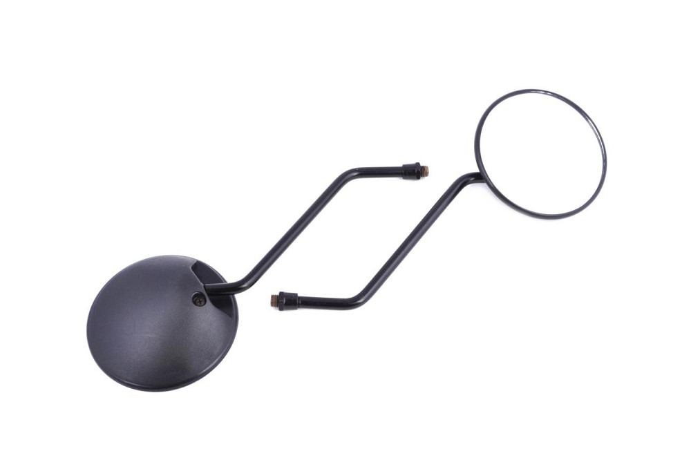 Зеркала мопед Дельта (круглые, черные, d-8mm) -3 Мукачево - изображение 1