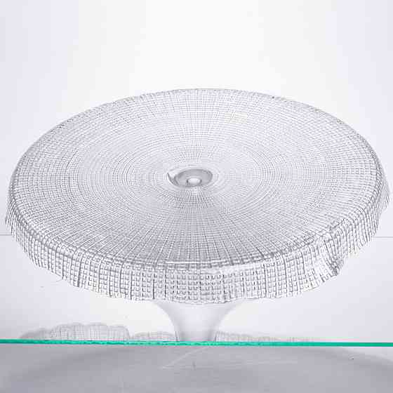 Стеклянная тортовница-менажница на ножке Киев