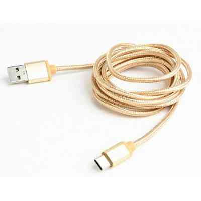 Дата кабель USB 2.0 AM to Type-C 1.8m Cablexpert (CCB-mUSB2B-AMCM-6-G) Винница