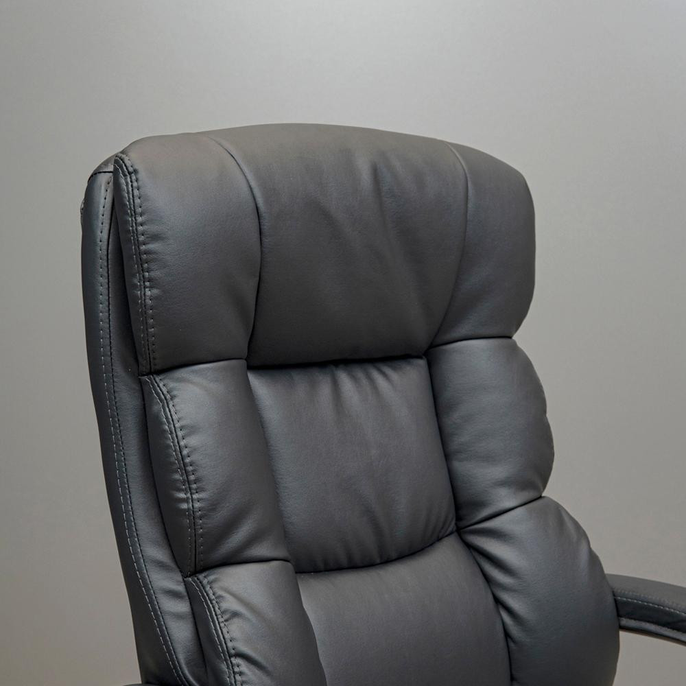 Офісне крісло керівника ManhattanDesign Хром MultiBlock М-3 Натуральна шкіра Lux Madras Італія Black (Прогумовані колеса) Днепр - изображение 6