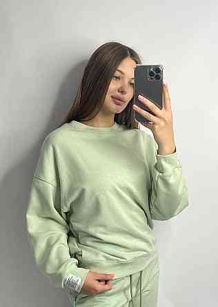 Світшот жіночий трикотажний Зелений яблуко M/L Харків