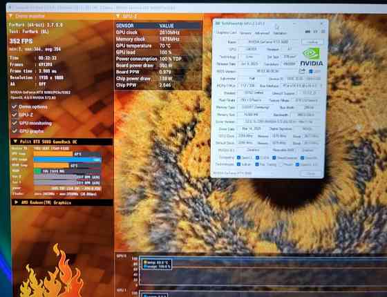 Відеокарта Palit RTX 5080 GameRock 16Gb GDDR7 NVIDIA на гарантії !!! Київ