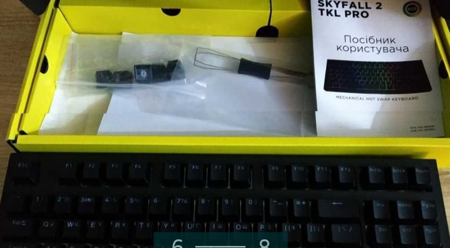 Клавиатура Игровая механическая геймейрська HATOR Киев - изображение 3