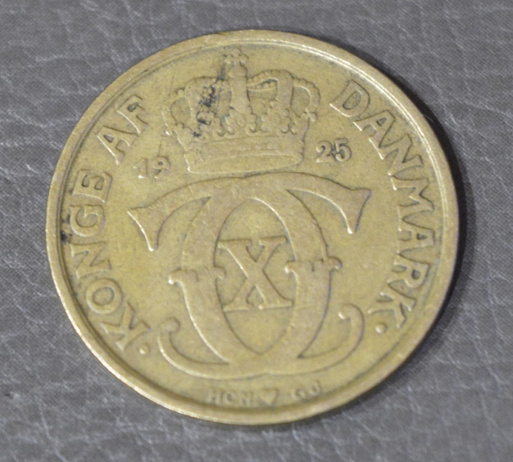 Данія 1 крона 1925 рік (БВ) Полтава - фото 1