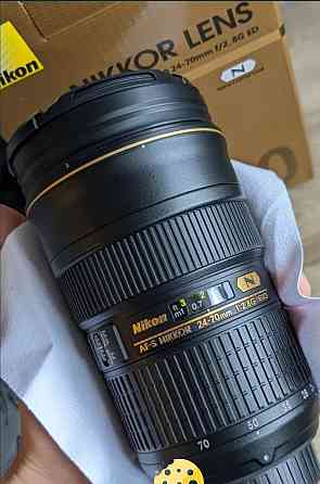 Новий об'єктив Nikon AF-S 24-70 мм f/2.8G ED. Харків