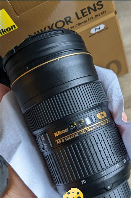 Новий об'єктив Nikon AF-S 24-70 мм f/2.8G ED. Харків - фото 1