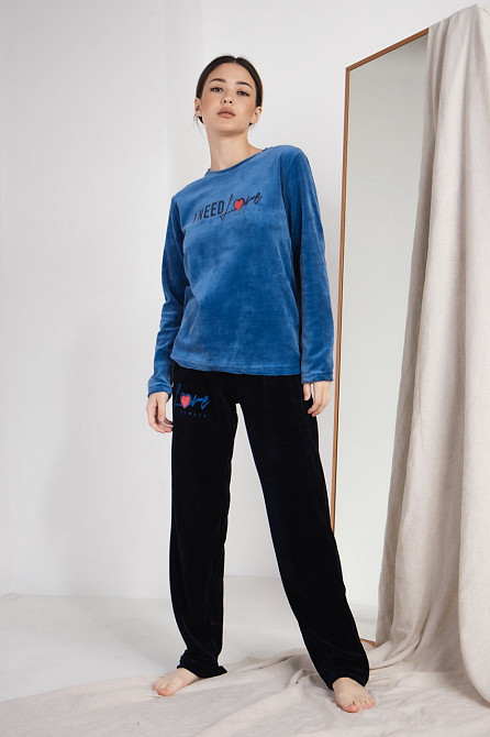 Костюм женский велюровый - I need love Nicolette 87089 S Киев - изображение 1