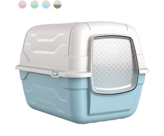 Закритий туалет Roto Toilet з лопаткою та фільтром для собак та котів, розмір 52 x 40 x 40 см Київ