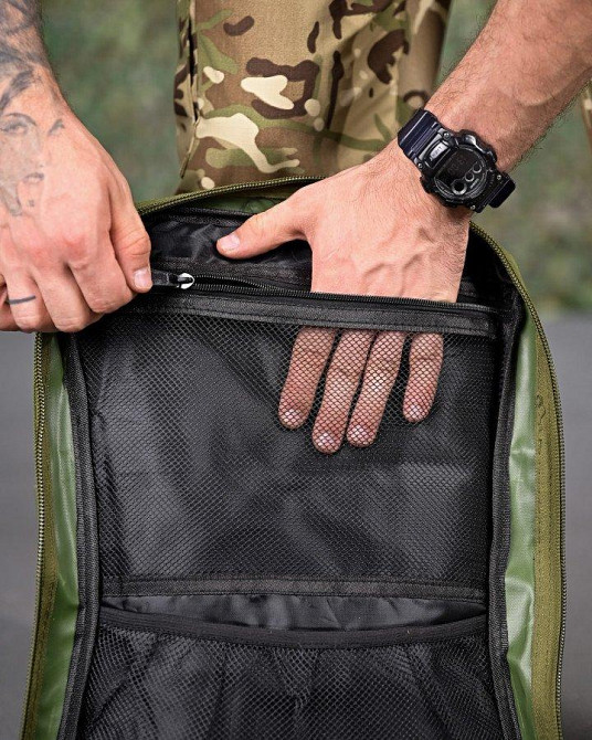 Тактический штурмовой рюкзак ТХЕ 35л  олива РП7328 Одесса - изображение 10