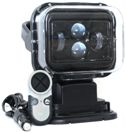 Прожектор 4800Lm Черный 12В для лодок катеров яхт Киев