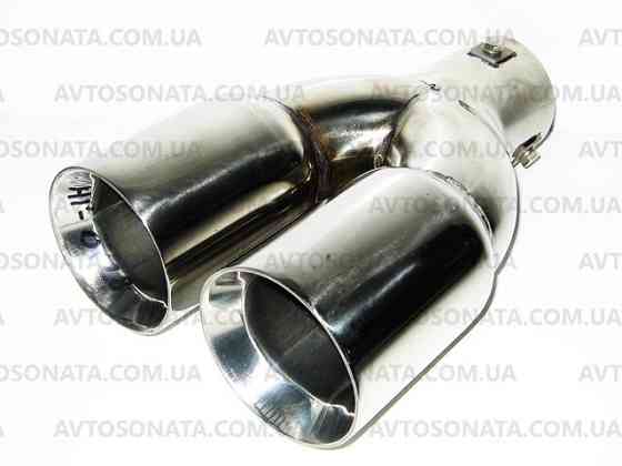 Насадка на глушитель 0128 d-62мм нержавейка Винница