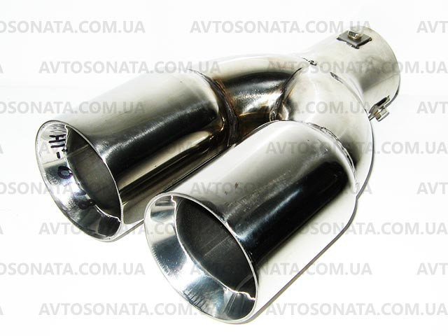 Насадка на глушитель 0128 d-62мм нержавейка Винница - изображение 2