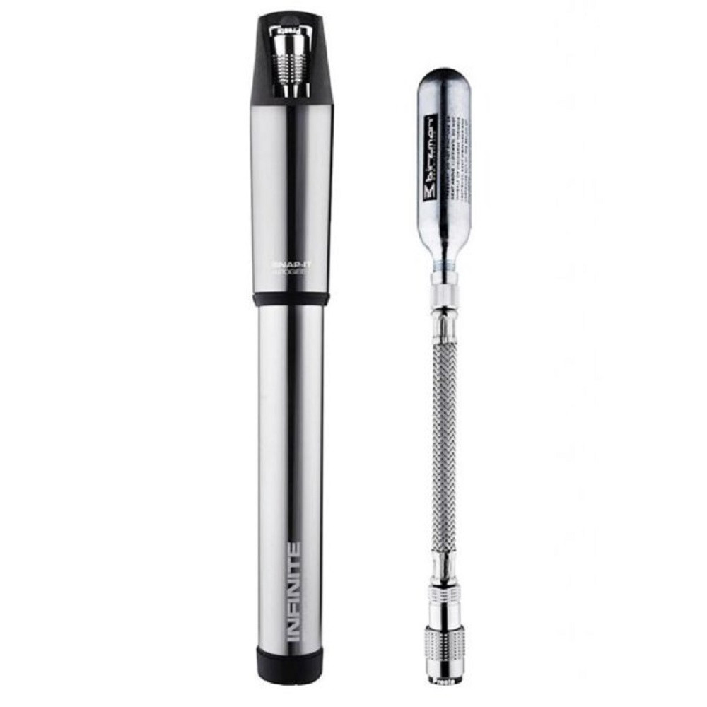 Насос велосипедный Birzman Infinite Apogee ROAD SILVER with CO2 Київ - фото 1