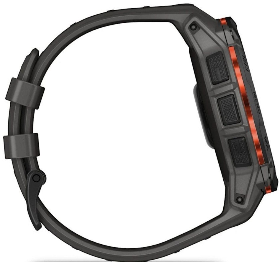 Смарт -Часы Garmin Instinct 3 50mm Solar Black with Charcoal Band. Київ - фото 5