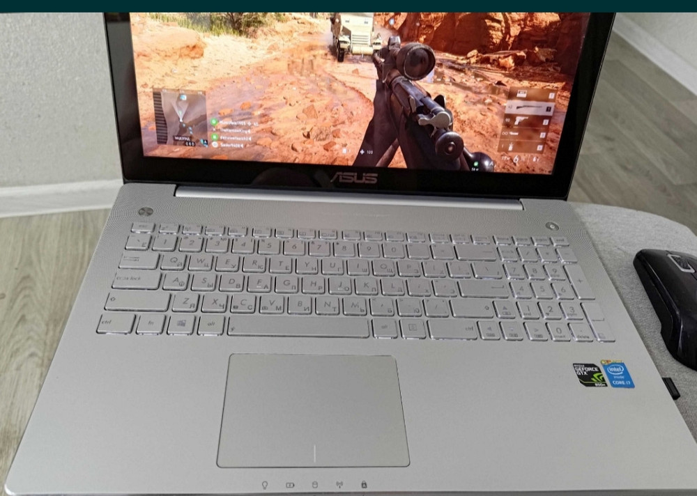 Ноутбук ігровий: 15.6" IPS ASUS (Core i7) Nvidia GTX850M /16Gb. / SSD256Gb. HDD 500G. Київ - фото 4