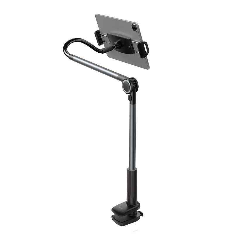 Тримач для мобiльного Baseus Otaku life rotary adjustment lazy holder Pro（Applicable for phone / ipad) gray Одеса - фото 4