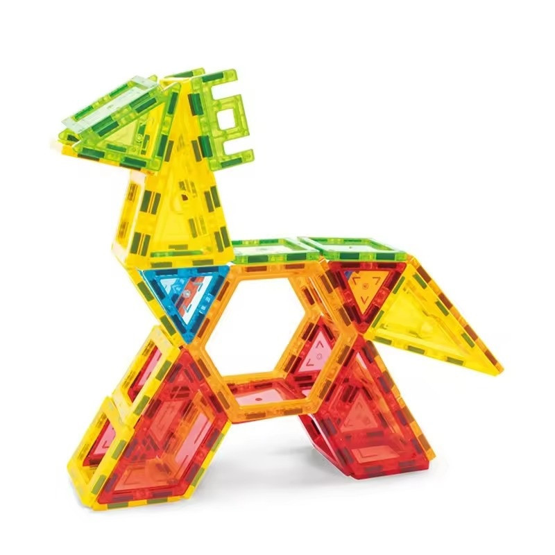 Конструктор магнітний різнокольоровий на 140 деталей Кам'янець-Подільський - фото 3