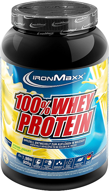 Протеин Ironmaxx 100% Whey Protein 900 g (Lemon-Yoghurt) Луцк - изображение 1