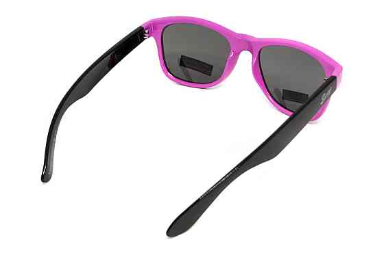 Окуляри захисні відкриті Swag Hipster-B Pink (Flash mirror), дзеркальні cірі Запоріжжя