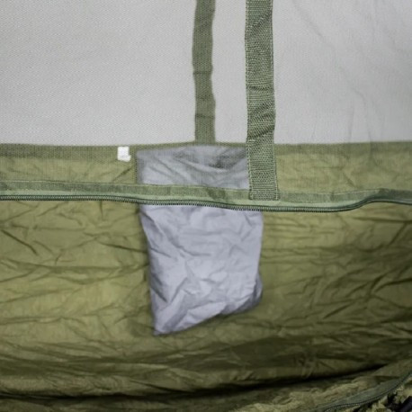 Гамак туристический подвесной с москитной сеткой цвет Олива.AT2 Одесса - изображение 4