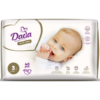 Підгузки Dada Elite Care MIDI 3 (4-9 кг) 40 шт (4820174981099) Вінниця - фото 1