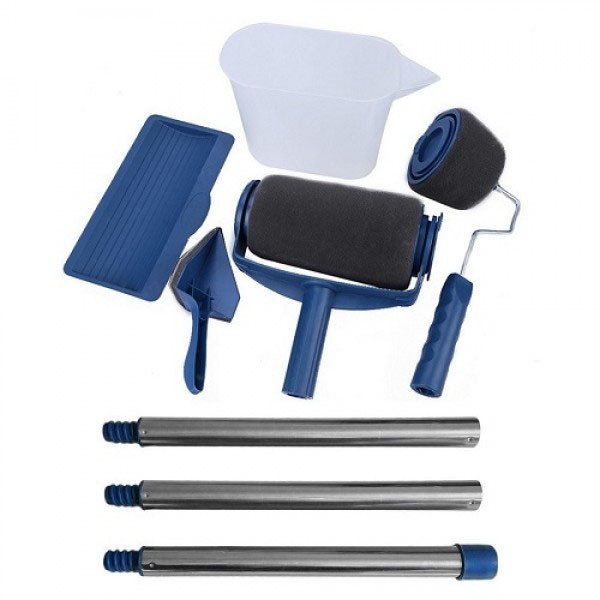 Набор для покраски стен потолка пола валик с резервуаром Paint Roller 5 в 1 TA-98 Львов - изображение 2
