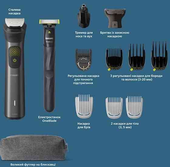 Тример Бритва Philips Series 9000 13в1. Новий! Київ