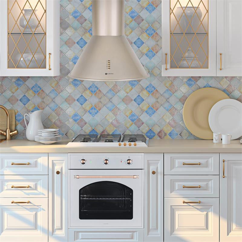 Lumio Primo ретро вытяжка 60см 490 м³/ч Светодиодная подсветка цвета шампанского (Германия, читать описание) Ровно - изображение 2