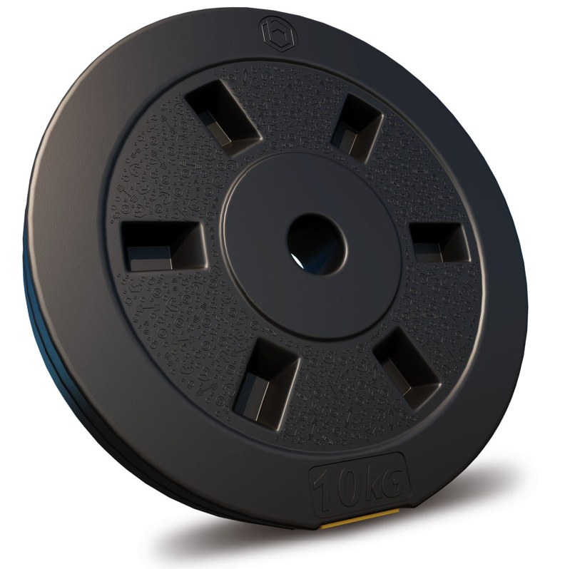 Набір зі штангою та гантелями Besport PowerPro 86кг з w-подібним грифом 120см Київ - фото 8